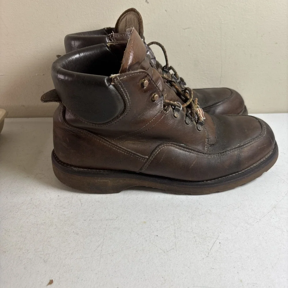 Red Wing 2156 Men's 11 Chukka Ankle Work Distressed Brown Leather Boots Shoes‎